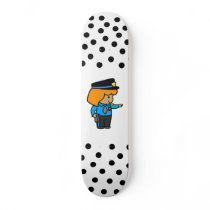 Police Woman Skate Board