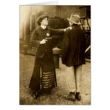 Policelady Greeting Cards