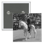 Policeman on White Horse, 1921 Pinback Button