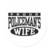 Policeman's Wife Sticker