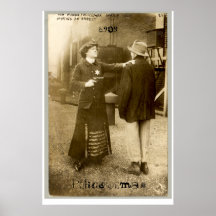 Policewoman, 1909 print