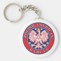 Polish American Babcia Keychains