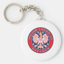 Polish American Dziadek Keychains