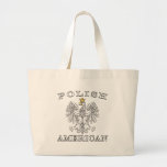 Polish American White Eagle Canvas Bag