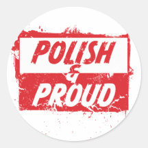 Polish and Proud Sticker