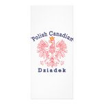 Polish Canadian Eagle Dziadek Full Color Rack Card