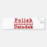 Polish Dziadek Eagles Bumper Stickers