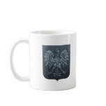 Polish Eagle Shield (blue) mugs