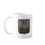 Polish Eagle Shield (sepia) mugs