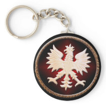 Polish Eagle Vintage Keychains