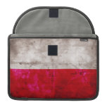 Polish Flag Sleeve For MacBooks