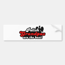 Polish Grandpa Bumper Stickers