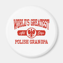 Polish Grandpa Fridge Magnet