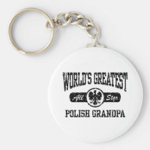 Polish Grandpa Key Chain