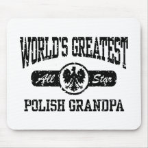 Polish Grandpa Mouse Pad