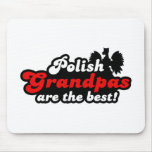 Polish Grandpa Mousepads