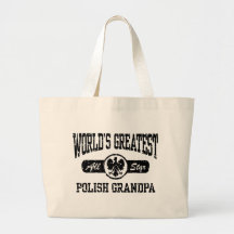 Polish Grandpa Tote Bags