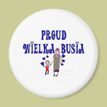Polish Great Grandmother "Wielka Busia" magnets