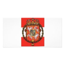 POLISH HERALDRY PERSONALIZED PHOTO CARD