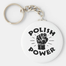 Polish Power Keychain