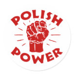 Polish Power stickers