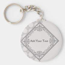 Polished Medallion Key Chains