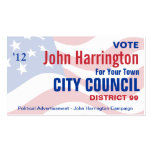 Political Campaign - City Council Business Card