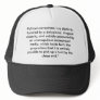 Political correctness mesh hat
