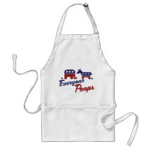 Political Humour Everyone Poops Aprons