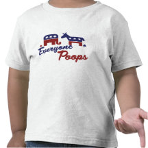 Political Humour Everyone Poops Tees