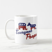 Political humour mug