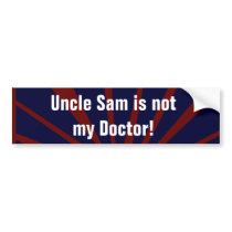 Political Humour Obamacare Bumper Sticker