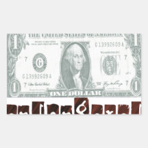 political issues rectangular sticker