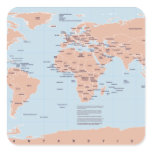 Political Map of the World stickers