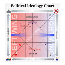 Political Nolan Chart with Additional Information Photograph