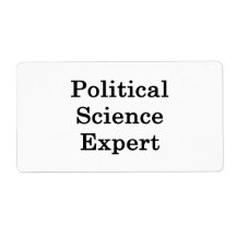 Political Science Expert Personalized Shipping Labels