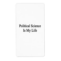 Political Science Is My Life Labels