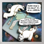 Political Space and the Bears Posters