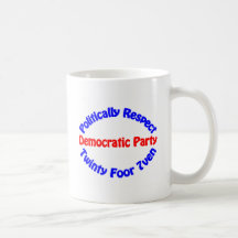 Politically Respect - Democratic Party Coffee Mug