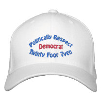 Politically Respect - Twinty Foor 7ven Embroidered Baseball Caps
