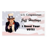 Politician Business Card Template