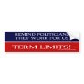 Politicians Work For Us - Bumper Bumper Sticker