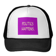 politics happens mesh hats