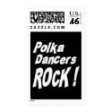 Polka Dancers Rock ! postage