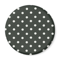 polka dot background refrigerator magnets