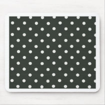 polka dot background mouse pads