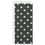 polka dot background full color rack card