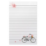 Polka Dot Bicycle stationery