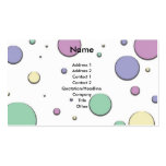 Polka Dot Business Cards