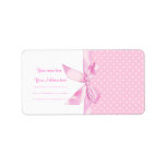 POLKA DOT BUSINESS CARDS CUSTOM ADDRESS LABEL